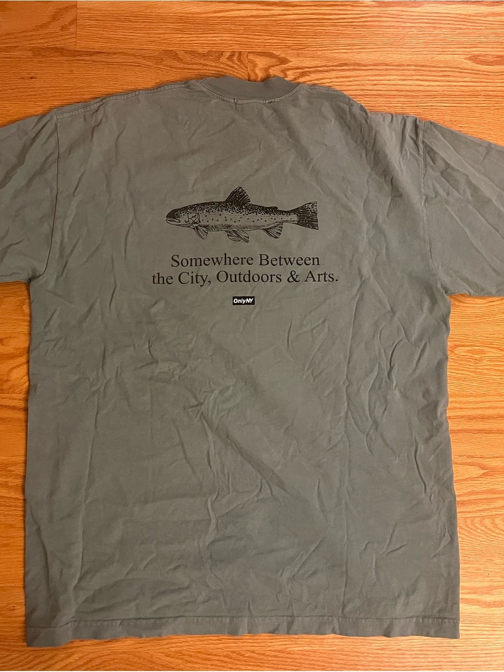 Only Olive Graphic Fish Tee - Men